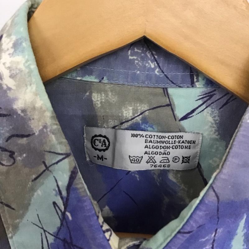 古着 USED シャツ、ブラウス 半袖 半袖シャツ プリントシャツ ポケットシャツ M プリント マルチカラー / マルチカラー /  メンズ USED 古着 中古 10136727