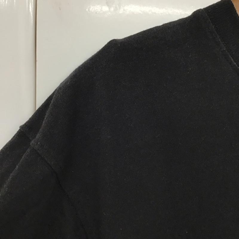 カーハート Carhartt Tシャツ 半袖 半袖カットソー 無地Tシャツ クルーネックカットソー S ロゴ、文字 黒 / ブラック /  メンズ USED 古着 中古 10131428