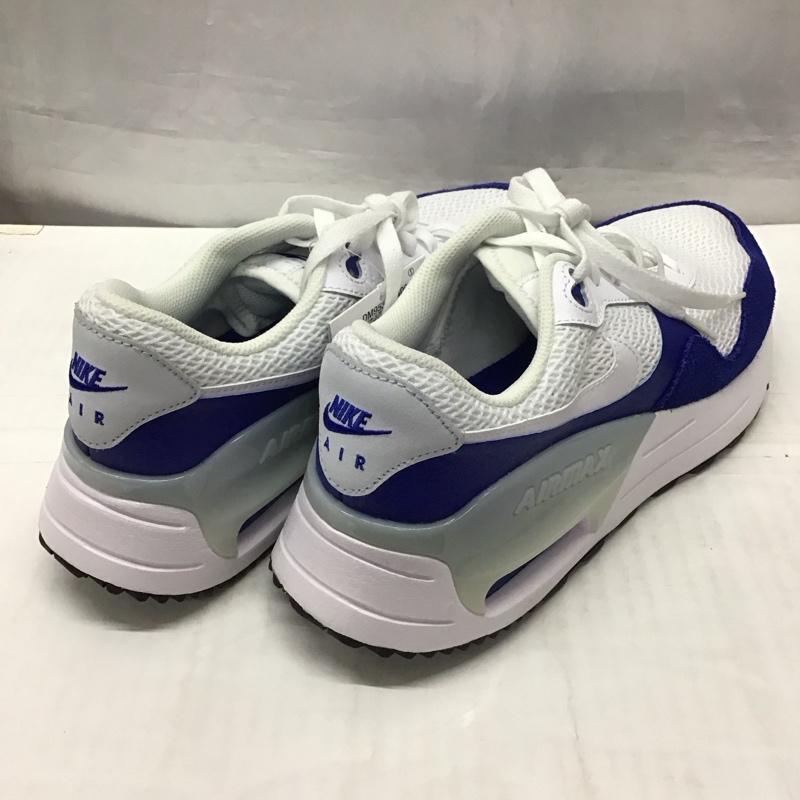 ナイキ NIKE スニーカー スニーカー DM9537-400 AIR MAX SYSTM 27.5cm 27.5cm ロゴ、文字 白 / ホワイト / X 青 / ブルー /  メンズ USED 古着 中古 10117933