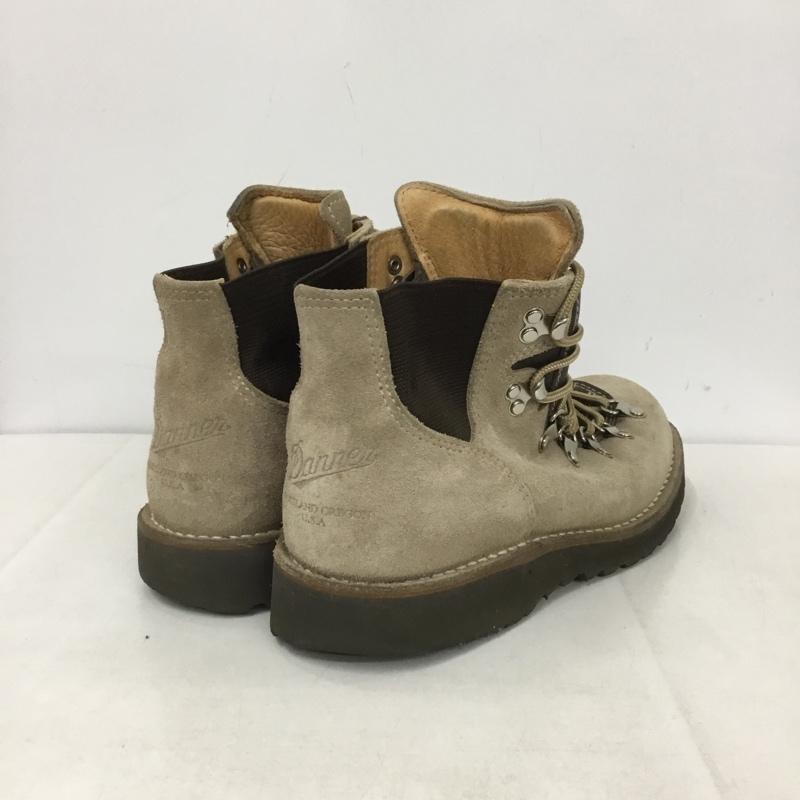 ダナー Danner アウトドアシューズ アウトドアシューズ D217610 VERTIGO LIGHT マウンテンブーツ 8 ロゴ、文字 ベージュ / ベージュ / X 茶 / ブラウン /  メンズ USED 古着 中古 10140165