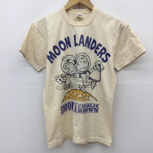 トイズマッコイ TOYS McCOY Tシャツ 半袖 PEANUTS S キャラクター アイボリー / アイボリー /  メンズ USED 古着 中古 10141211