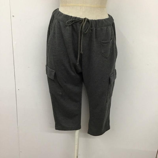 古着 USED パンツ ショートパンツ カジュアルパンツ ワークパンツ ワイドパンツ ショートパンツ 38 無地 灰 / グレー /  レディース USED 古着 中古 10115190