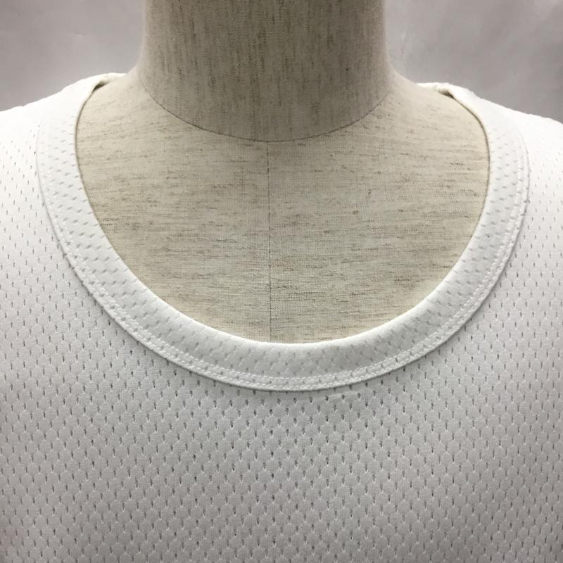 ソフトマシーン Softmachine タンクトップ タンクトップ EAST SIDE TANK メッシュタンクトップ XL ロゴ、文字 白 / ホワイト /  メンズ USED 古着 中古 10108822