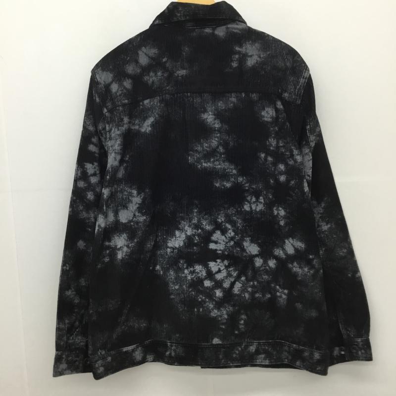バンズ VANS ジャケット、上着 ジャケット、ブレザー Drill Corduroy Tie Dye Jacket L 総柄 黒 / ブラック /  メンズ USED 古着 中古 10129317
