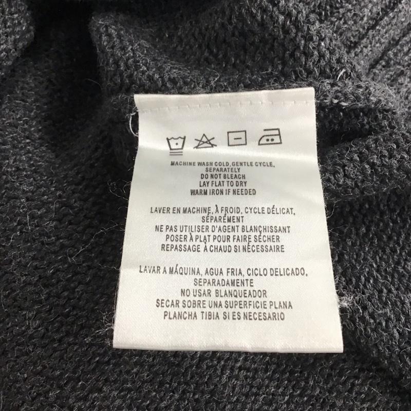 ハーレーダビッドソン Harley-Davidson ニット、セーター 長袖 長袖ニットカットソー クルーネック セーター ロゴ、文字 灰 / グレー /  メンズ USED 古着 中古 10140510