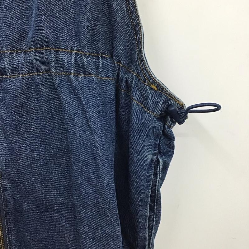 ニコアンド niko and... ワンピース ロングスカート NKB36746RM ジャンパースカート FREE 無地 インディゴ / インディゴ /  レディース USED 古着 中古 10130549