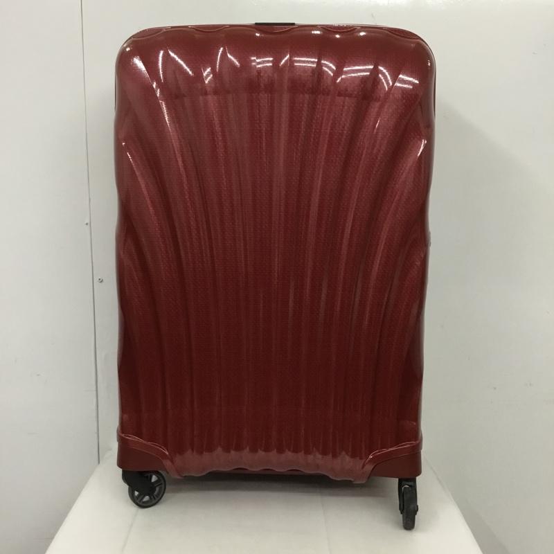 サムソナイト Samsonite スーツケース、トランク スーツケース、トランク V22304 Cosmolite コスモライト 94L 箱有 無地 赤 / レッド /  メンズ USED 古着 中古 10132586