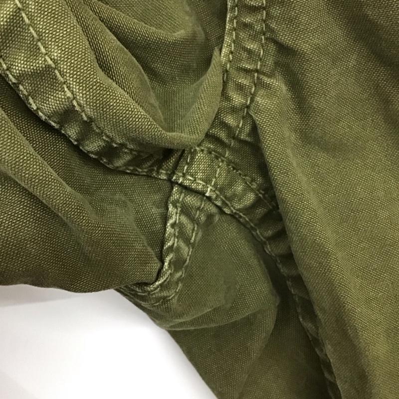 アバクロンビーアンドフィッチ ABERCROMBIE&FITCH パンツ ワークパンツ、ペインターパンツ カーゴパンツ カジュアルパンツ ワイドパンツ ワークパンツ ミリタリーパンツ L 無地 カーキ / カーキ /  メンズ USED 古着 中古 10109856