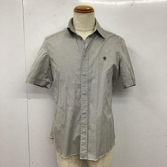 ナンバーナイン NUMBER (N)INE シャツ、ブラウス 半袖 無地 灰 / グレー /  メンズ USED 古着 中古 10117214