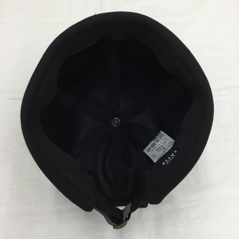 ビームス ハート BEAMS HEART 帽子 ハット 42-41-0483-862 FREE 無地 黒 / ブラック /  メンズ USED 古着 中古 10139794