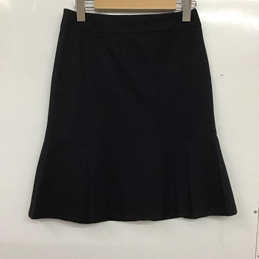 アンタイトル UNTITLED スカート ひざ丈スカート AC153-72301JJ マーメイドスカート 1 無地 黒 / ブラック /  レディース USED 古着 中古 10138951