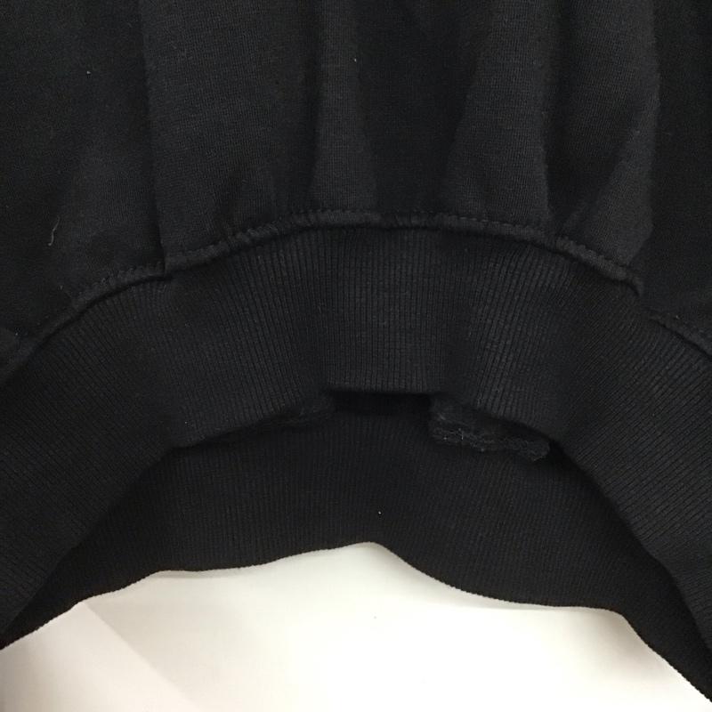 ザラ ZARA トレーナー 長袖 M 無地 黒 / ブラック /  レディース USED 古着 中古 10147781