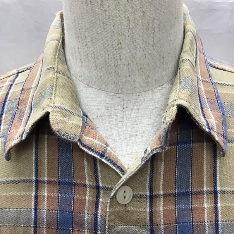 エディーバウアー Eddie Bauer シャツ、ブラウス 長袖 長袖シャツ カラーシャツ ポケットシャツ 長袖カットソー チェックシャツ M チェック マルチカラー / マルチカラー /  メンズ USED 古着 中古 10116279