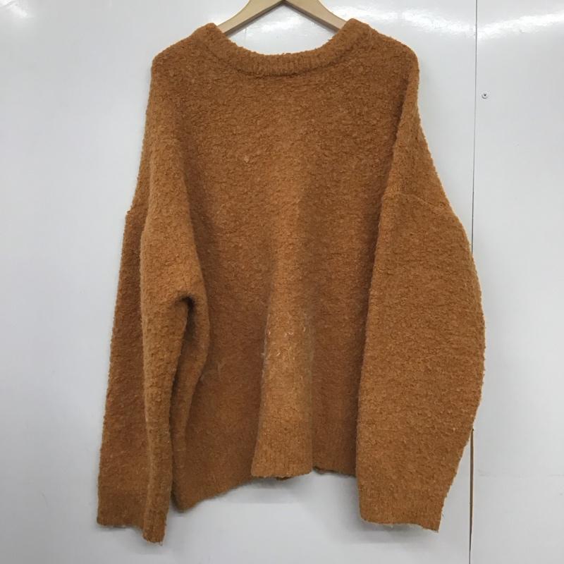 フリークスストア FREAK S STORE カーディガン 長袖 長袖カーディガン 前ボタン ニットカーディガン FREE 無地 橙 / オレンジ /  レディース USED 古着 中古 10145460