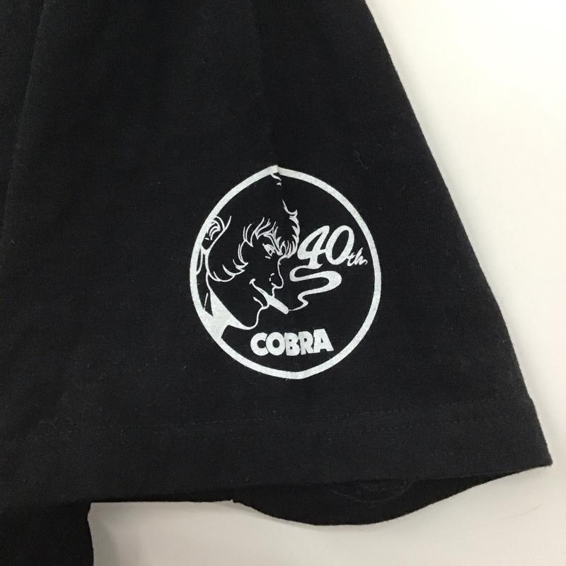エロスティカ EROSTiKA Tシャツ 半袖 半袖カットソー プリントTシャツ クルーネックカットソー cobra XL プリント 黒 / ブラック /  メンズ USED 古着 中古 10134617