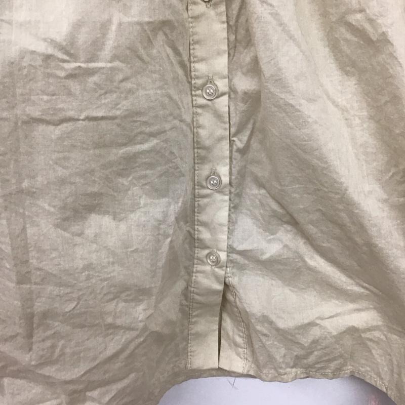 サマンサモスモス Samansa Mos2 シャツ、ブラウス 半袖 FREE 無地 ベージュ / ベージュ /  レディース USED 古着 中古 10144026