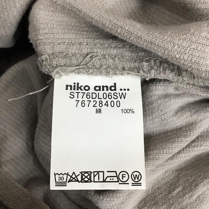 ニコアンド niko and... ボトムス ボトムス ST76DL06SW 3種のハギハギコールパンツ ワイドパンツ コーデュロイ 3  ベージュ / ベージュ /  レディース USED 古着 中古 10118813
