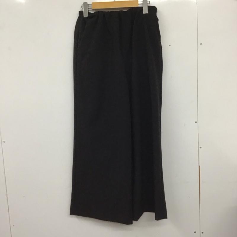 ジーナシス JEANASIS パンツ スラックス JS050136AD FREE 無地 黒 / ブラック /  レディース USED 古着 中古 10140409
