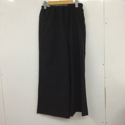 ジーナシス JEANASIS パンツ スラックス JS050136AD FREE 無地 黒 / ブラック /  レディース USED 古着 中古 10140409