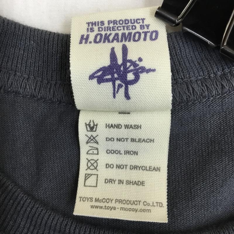 トイズマッコイ TOYS McCOY Tシャツ 半袖 S キャラクター チャコールグレー / チャコールグレー /  メンズ USED 古着 中古 10141212