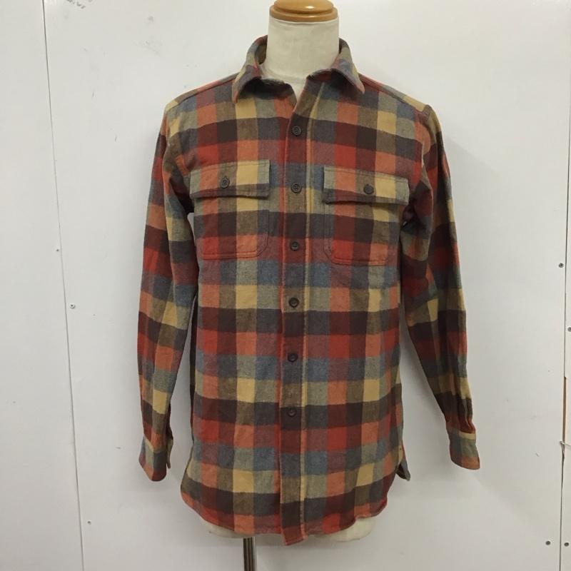 エルエルビーン L.L.Bean シャツ、ブラウス 長袖 長袖シャツ カラーシャツ ポケットシャツ 長袖カットソー チェックシャツ S チェック マルチカラー / マルチカラー /  メンズ USED 古着 中古 10124540