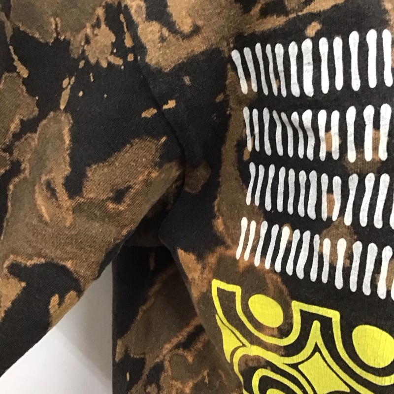 ステューシー STUSSY Tシャツ 半袖 半袖カットソー プリントTシャツ クルーネックカットソー L プリント マルチカラー / マルチカラー /  メンズ USED 古着 中古 10125737