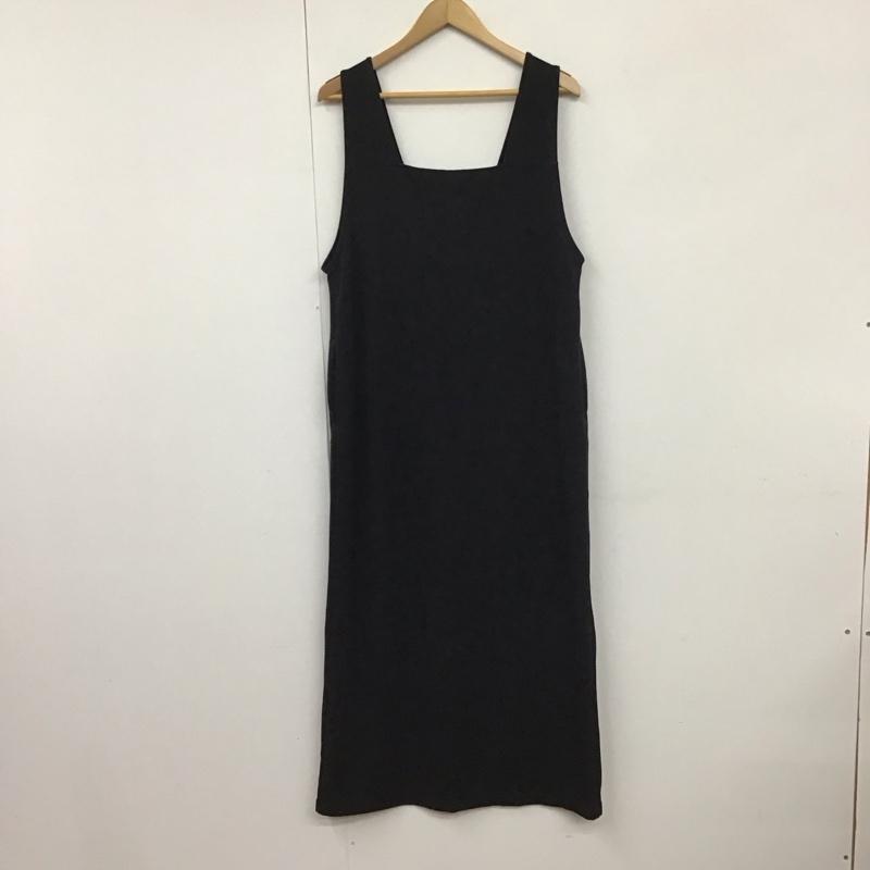 レプシィム LEPSIM ワンピース ロングスカート FREE 無地 黒 / ブラック /  レディース USED 古着 中古 10130523