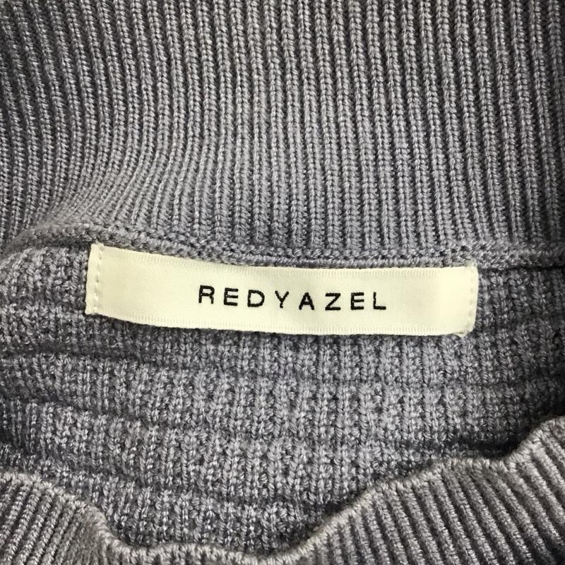 レディアゼル REDYAZEL ワンピース ひざ丈スカート 2025100567 ウエストベルト モックネック ニットワンピース FREE 無地 マルチカラー / マルチカラー /  レディース USED 古着 中古 10120775