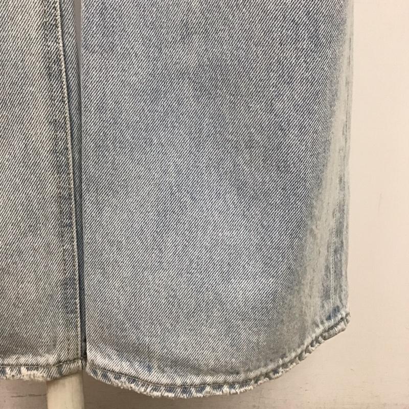 スライ SLY パンツ デニム、ジーンズ 030EAA11-3740 ワイドストレート ALEX HW WIDE-C 1 無地 水色 / ライトブルー /  レディース USED 古着 中古 10120145