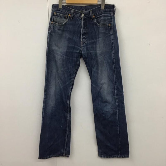 リーバイストラウスアンドコー Levi Strauss & co. パンツ デニム、ジーンズ デニムパンツ ストレートパンツ カジュアルパンツ 32インチ 無地 インディゴ / インディゴ /  メンズ USED 古着 中古 10120499