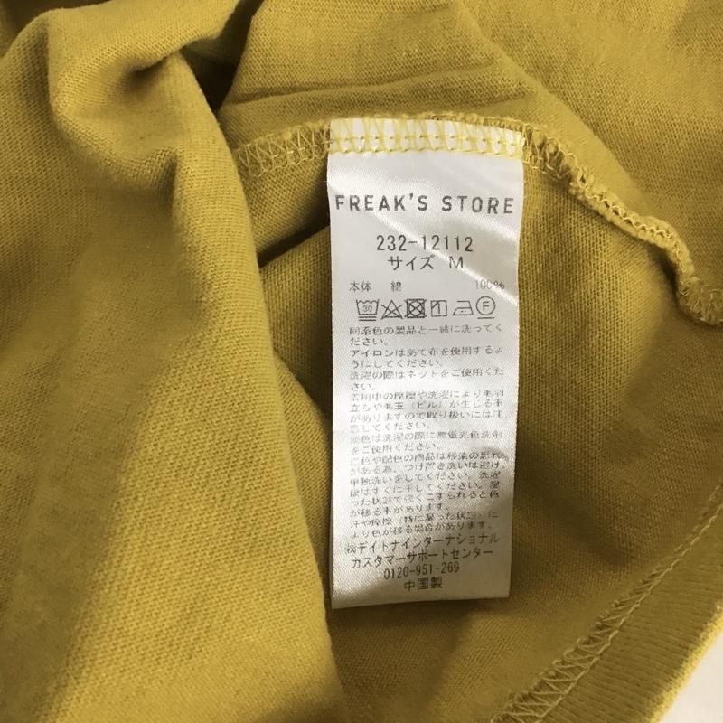 フリークスストア FREAK S STORE ポロシャツ 半袖 ポロシャツ 半袖カットソー M 無地 マスタード / マスタード /  メンズ USED 古着 中古 10145358
