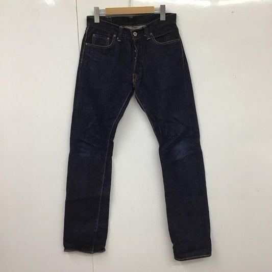 クラシキテンリョウデニム 倉敷天領デニム パンツ デニム、ジーンズ 305 ボタンフライ 30 30 無地 インディゴ / インディゴ /  メンズ USED 古着 中古 10111576