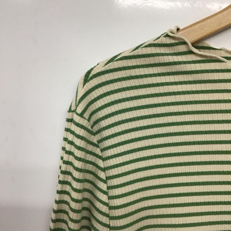 ローリーズファーム LOWRYS FARM カットソー 長袖 FREE ボーダー柄 マルチカラー / マルチカラー /  レディース USED 古着 中古 10143012