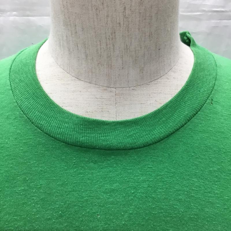 古着 USED Tシャツ 半袖 半袖カットソー プリントTシャツ クルーネックカットソー 80s screenstars XL ロゴ、文字 緑 / グリーン /  メンズ USED 古着 中古 10114165