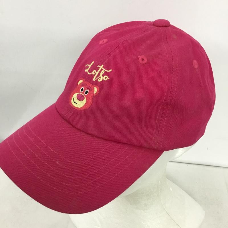 ディズニー Disney 帽子 キャップ ロッツォ トイストーリー FREE キャラクター 桃 / ピンク /  レディース USED 古着 中古 10148821