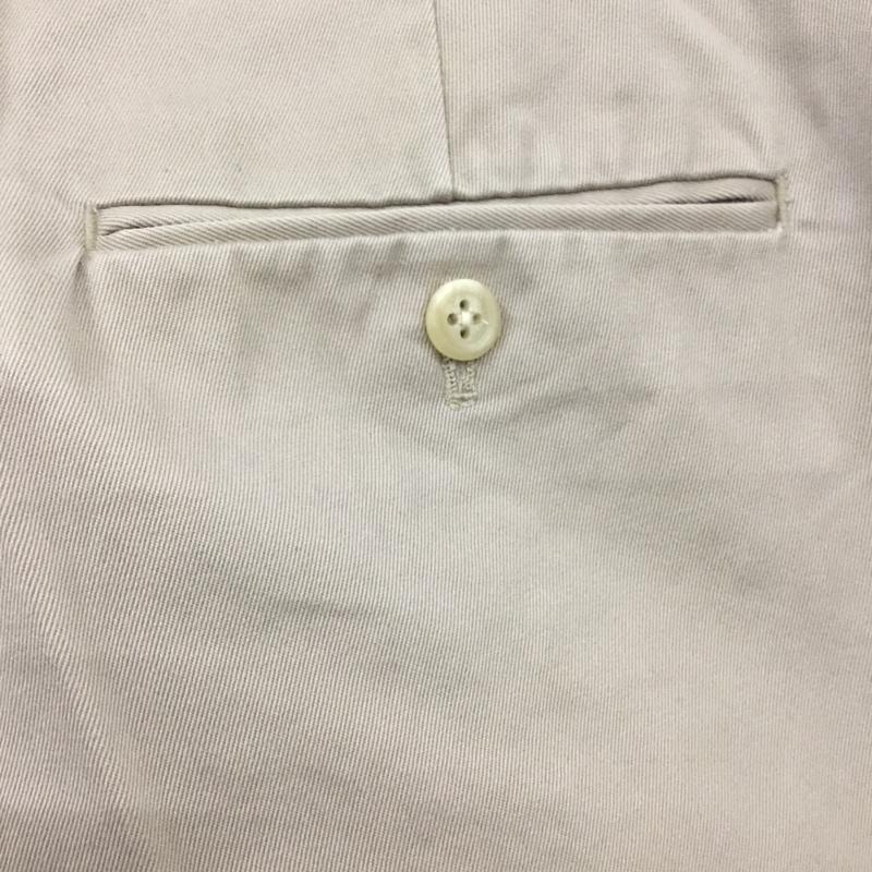 ポロバイラルフローレン Polo by RALPH LAUREN パンツ チノパン チノパン カジュアルパンツ ワイドパンツ ストレートパンツ 33インチ 無地 ベージュ / ベージュ /  メンズ USED 古着 中古 10115643
