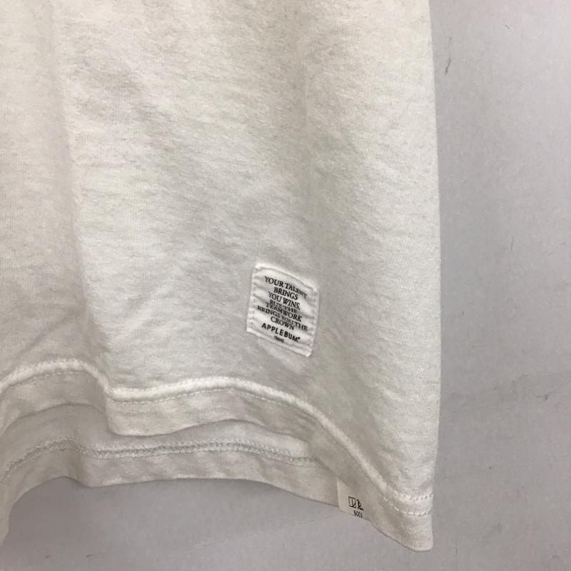 アップルバム APPLEBUM Tシャツ 半袖 半袖カットソー プリントTシャツ クルーネックカットソー XL プリント 白 / ホワイト /  メンズ USED 古着 中古 10129657