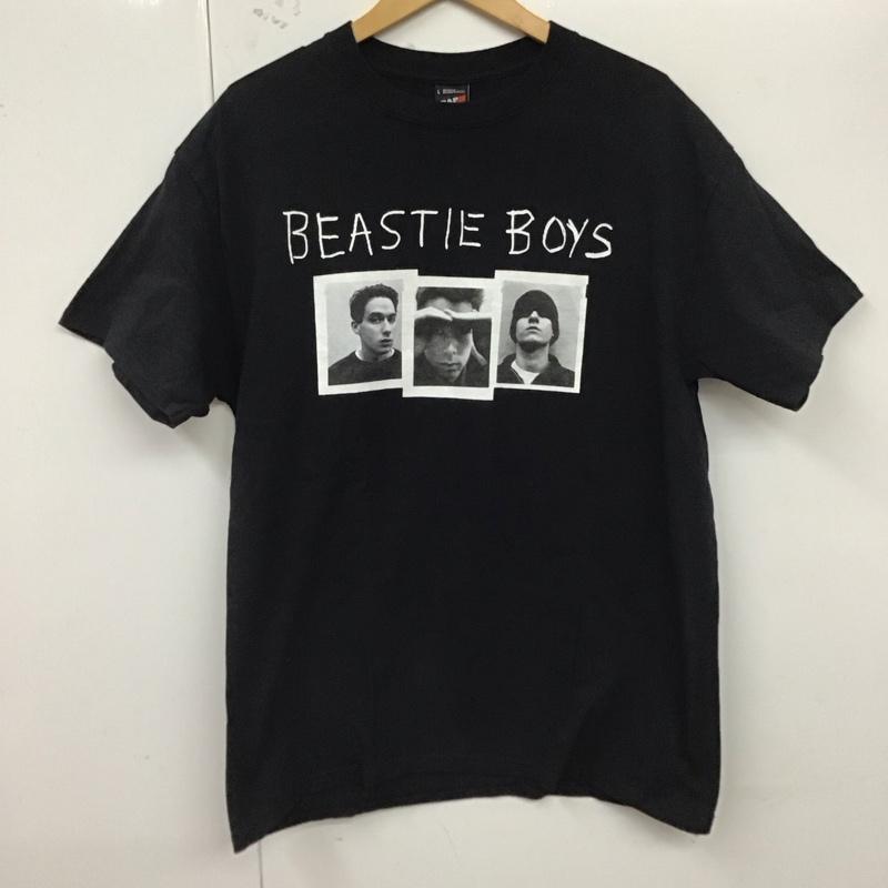 古着 USED Tシャツ 半袖 バンドTシャツ BEASTIE BOYS RAP TEES L プリント 黒 / ブラック /  メンズ USED 古着 中古 10123352
