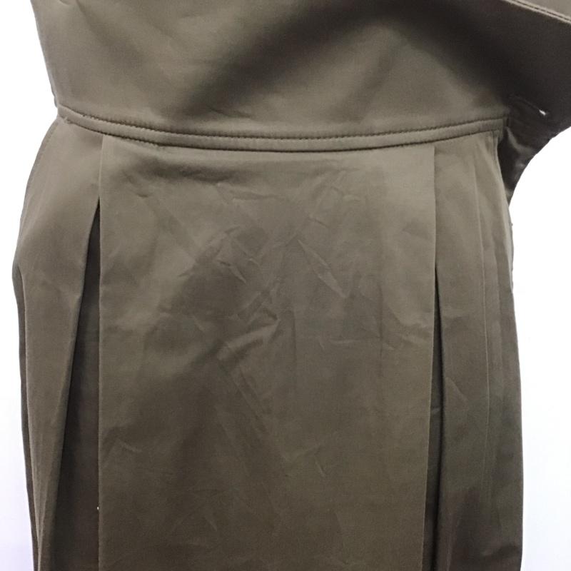 メゾンドベージュ Maison de Beige スカート ロングスカート 50-82151020 バックスリット 2 無地 カーキ / カーキ /  レディース USED 古着 中古 10109064