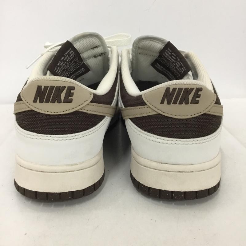 ナイキ NIKE スニーカー スニーカー HF4292-100 DUNK LOW NN 28.5cm 28.5cm ロゴ、文字 白 / ホワイト / X 茶 / ブラウン / X ダークブラウン / ダークブラウン /  メンズ USED 古着 中古 10136382