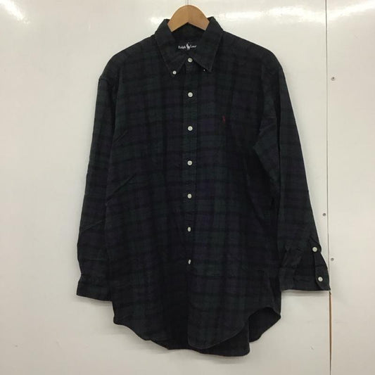 ラルフローレン RALPHLAUREN シャツ、ブラウス 長袖 長袖シャツ チェックシャツ カラーシャツ ボタンダウンシャツ L チェック マルチカラー / マルチカラー /  メンズ USED 古着 中古 10139894