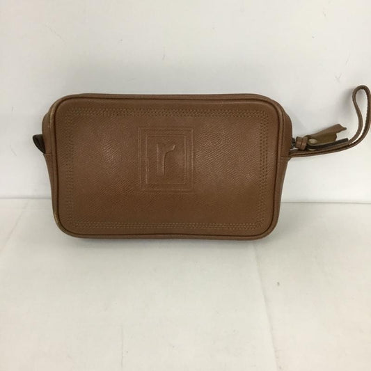 レノマ renoma セカンドバッグ セカンドバッグ レザー ロゴ、文字 茶 / ブラウン /  メンズ USED 古着 中古 10130024