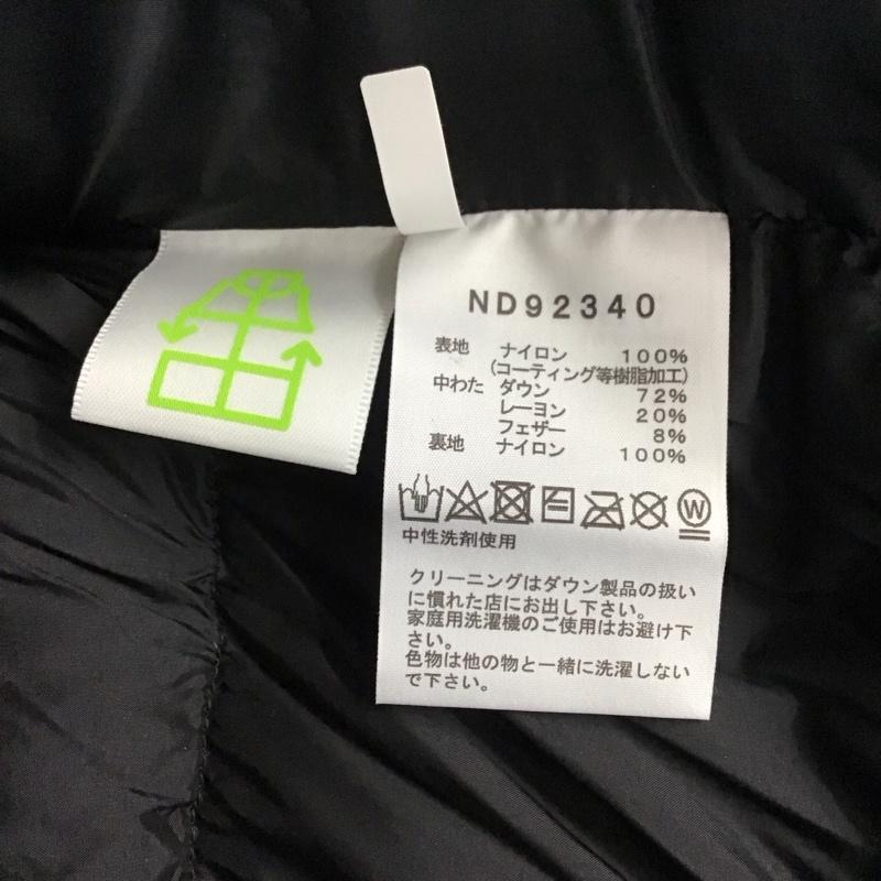 ザノースフェイス THE NORTH FACE ジャケット、上着 ジャンパー、ブルゾン nd92340 バルトロライトジャケット ジップアップジャケット ダウンジャケット XXL ロゴ、文字 黒 / ブラック /  メンズ USED 古着 中古 10109767