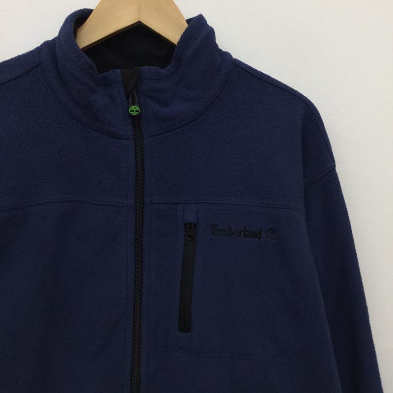 ティンバーランド Timberland ジャケット、上着 ジャケット、ブレザー 581E049 L ロゴ、文字 青 / ブルー /  メンズ USED 古着 中古 10138528