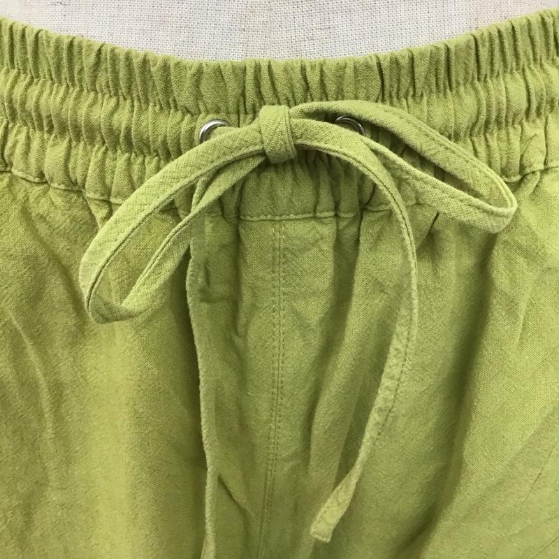フリークスストア FREAK S STORE パンツ ワークパンツ、ペインターパンツ 221-3427 ワイドパンツ カジュアルパンツ ストレッチパンツ FREE 無地 緑 / グリーン /  レディース USED 古着 中古 10110267