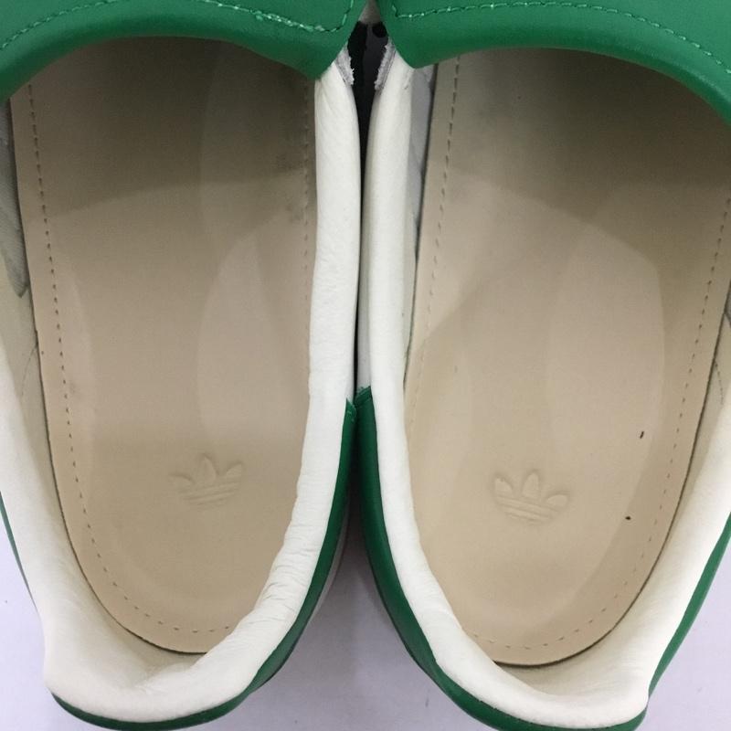 アディダス adidas スニーカー スニーカー ID3518 FOOT INDUSTRY GAZELLEINDOOR 28cm 箱有 28.0cm ロゴ、文字 オフホワイト / オフホワイト / X 緑 / グリーン /  メンズ USED 古着 中古 10131231