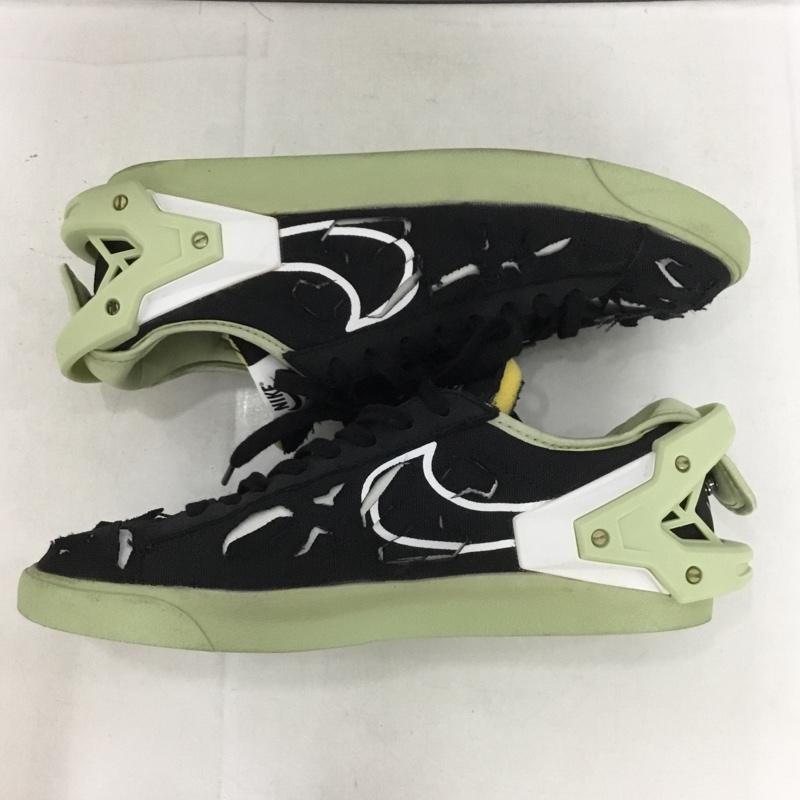 ナイキ NIKE スニーカー スニーカー DO9373-001 BLAZER LOW ACRNM 28.5cm 箱有 28.5cm ロゴ、文字 黒 / ブラック / X 薄緑 / ライトグリーン /  メンズ USED 古着 中古 10137373