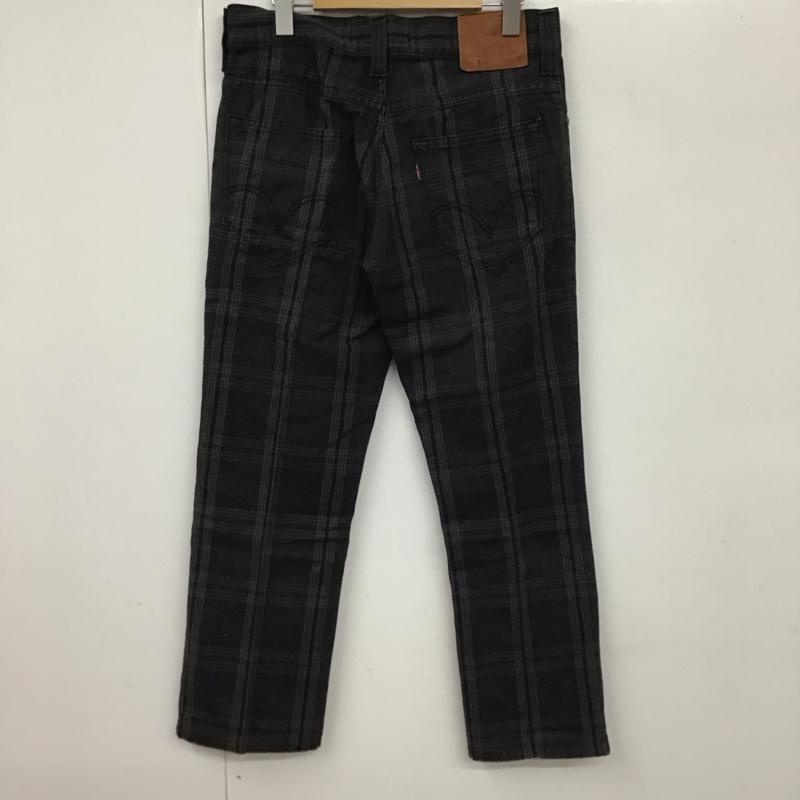 リーバイストラウスアンドコー Levi Strauss & co. パンツ デニム、ジーンズ カジュアルパンツ スリムパンツ チェックパンツ 32インチ チェック マルチカラー / マルチカラー /  メンズ USED 古着 中古 10130652