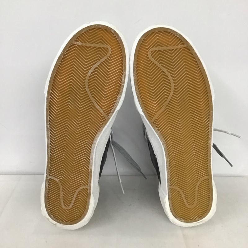 ナイキ NIKE スニーカー スニーカー BV0072-002 BLAZER MID SACAI 28cm 箱有 28.0cm ロゴ、文字 黒 / ブラック / X 白 / ホワイト / X 灰 / グレー /  メンズ USED 古着 中古 10132472