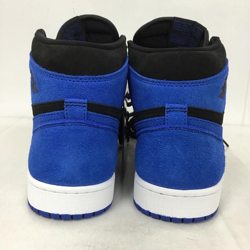 ナイキ NIKE スニーカー スニーカー DZ5485 042 AIR JORDAN 1 RETRO HIGH OG 26.5cm 箱有 26.5cm ロゴ、文字 黒 / ブラック / X 青 / ブルー /  メンズ USED 古着 中古 10145584